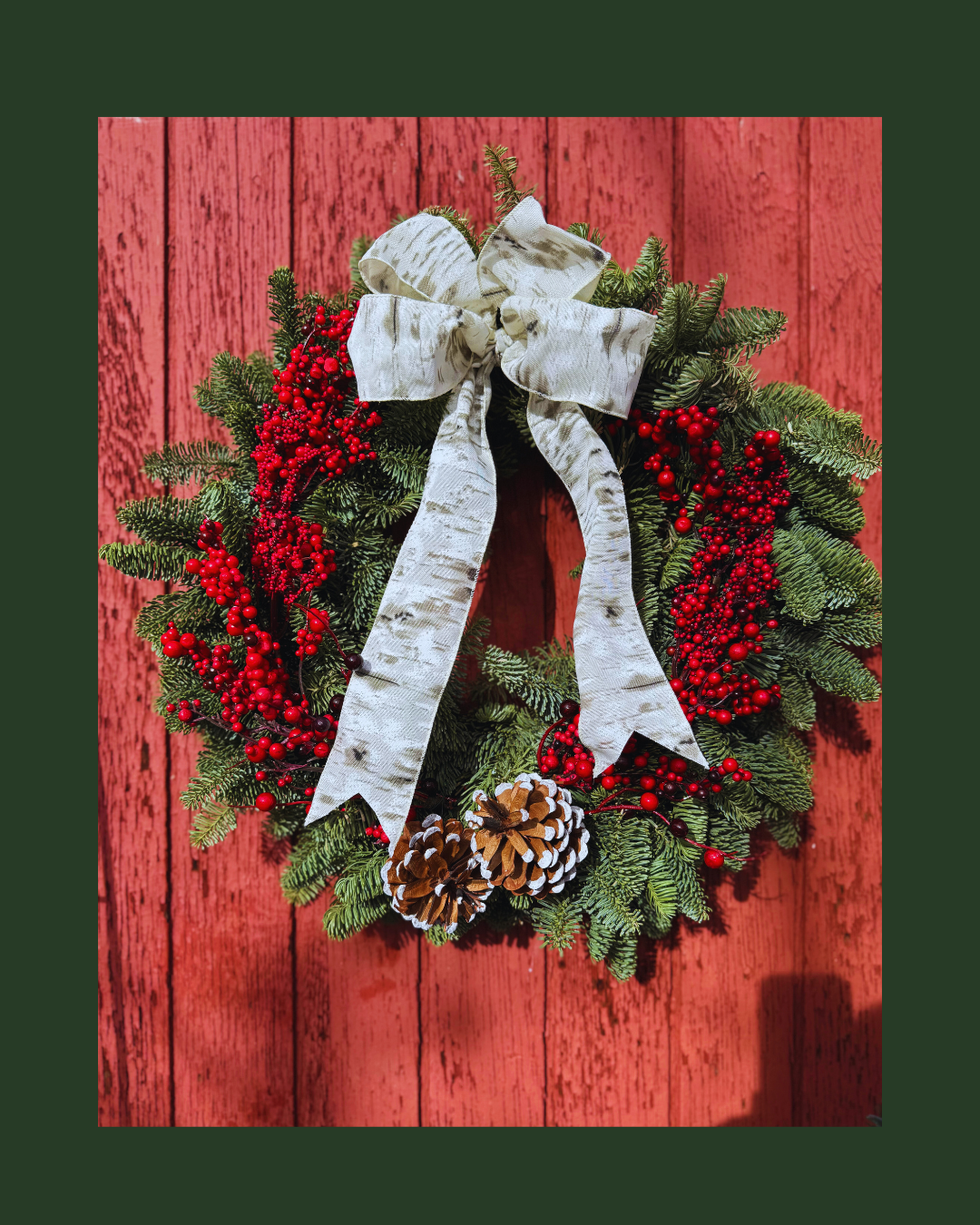 Wreath Evergreen Fresh