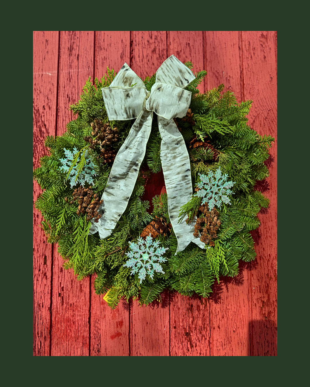 Wreath Evergreen Fresh
