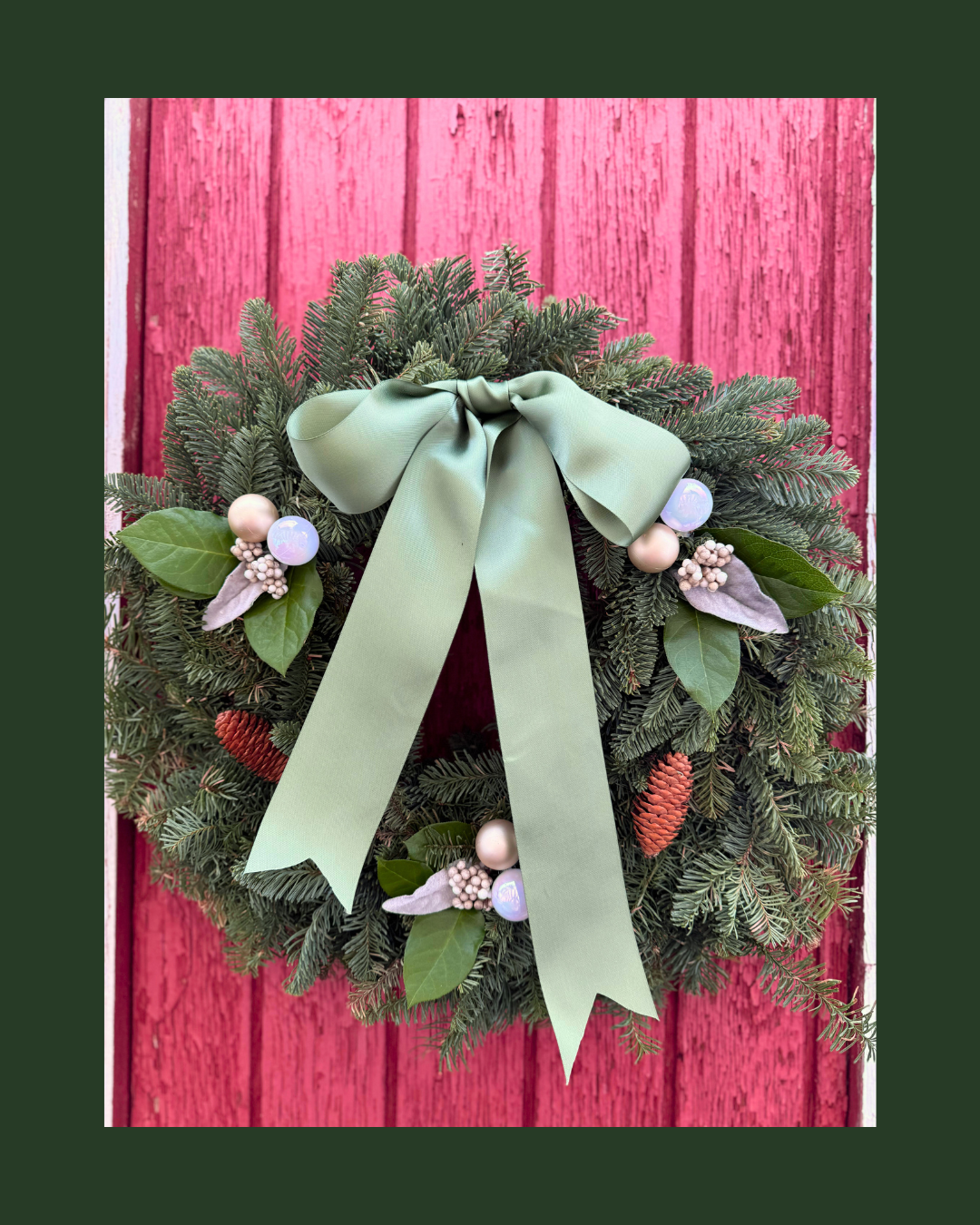 Wreath Evergreen Fresh