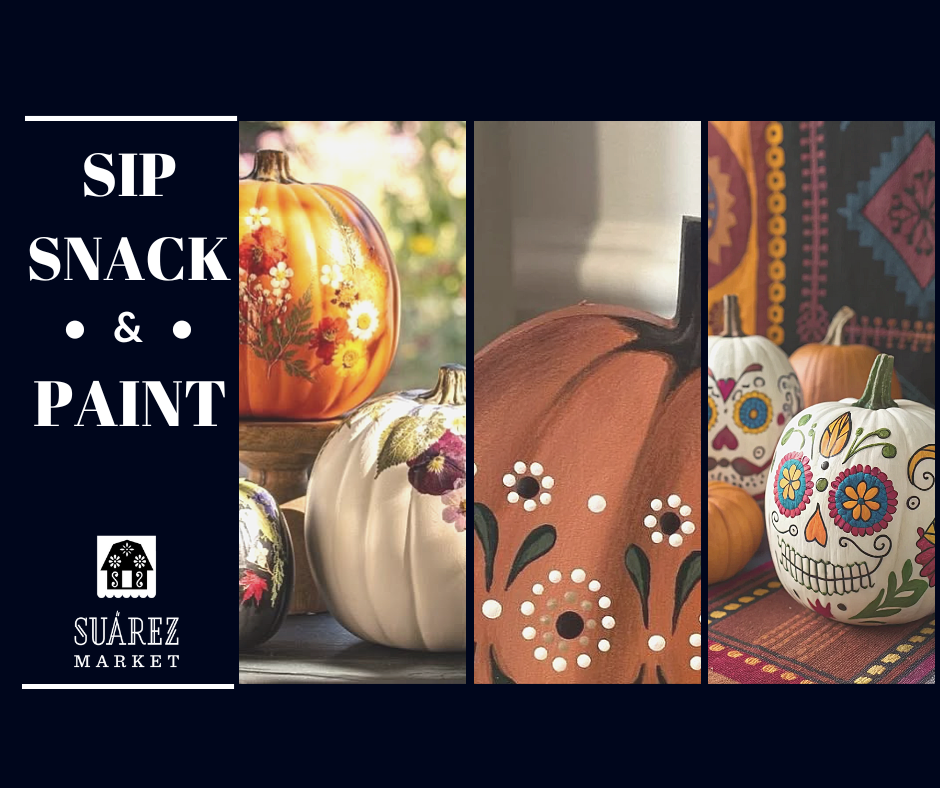 Sip, Snack &amp; Paint