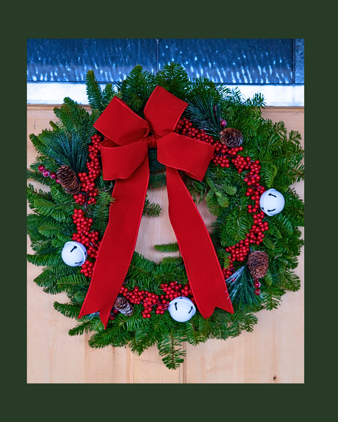 Wreath Evergreen Fresh